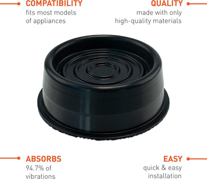 Silent Feet - Anti-Vibration Pads for Washing Machines and Dryers