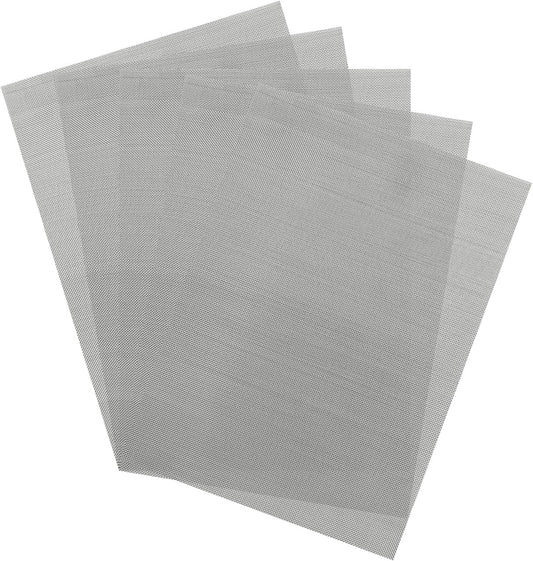 5 PCS Plastic Welding Mesh, Stainless Steel Wire Mesh Screen for Car Bumper Repair, Thermoplastic Repairs Weld Kit for Window Screen Fireplace Net, Universal Car Accessories