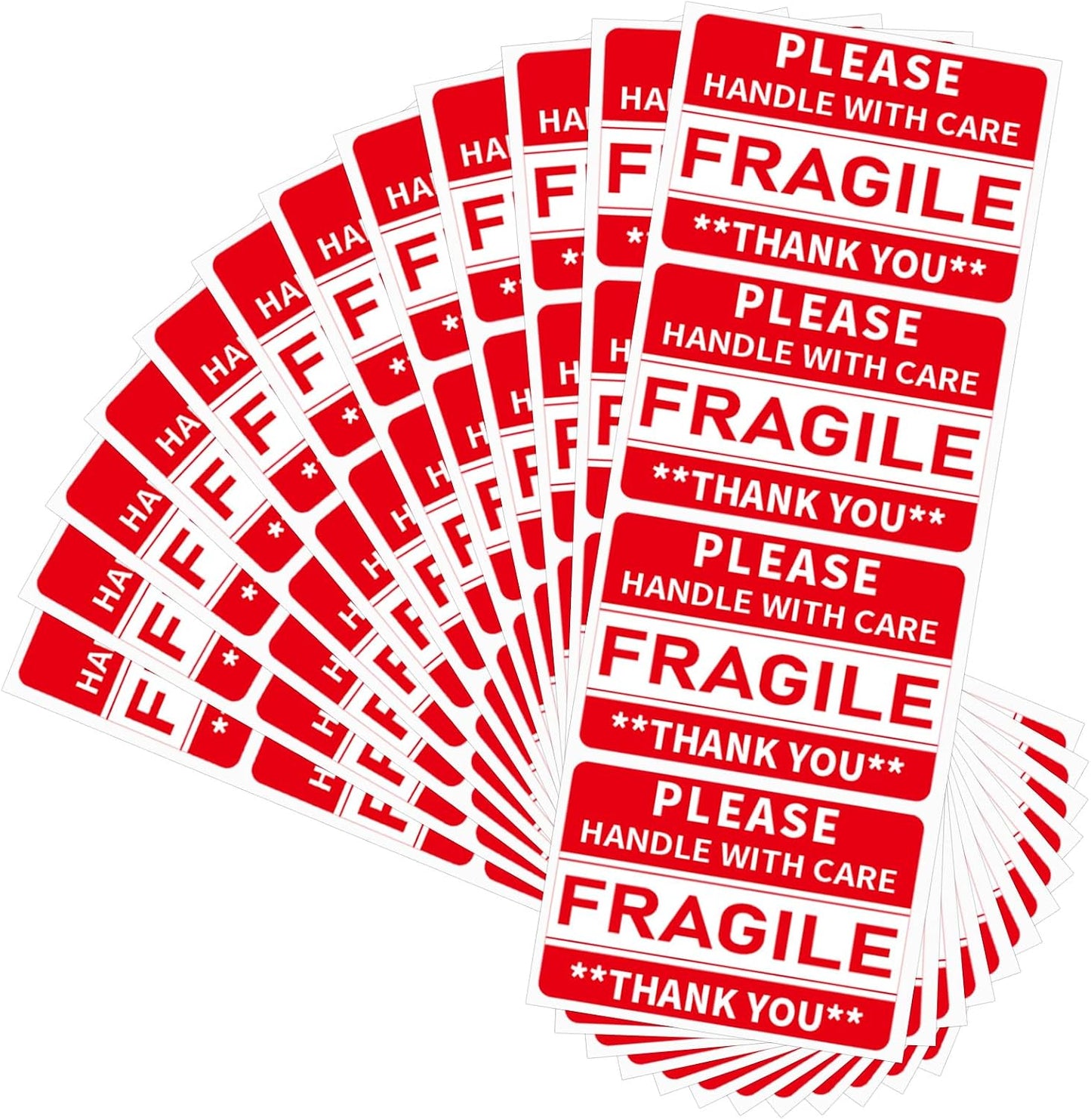 320 Count Home Moving Labels- 3 x 2 inches, Removable Packing Box Stickers, 8 Designs Waterproof Color Coded Moving Stickers with Fragile and Blank Labels