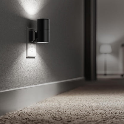 Briignite Motion Sensor Night Light,2 Pack Motion Activated Plug in Night Lights, 0-100LM Dimmable Soft White 3000K, Motion Sensor Light Indoor for Bathroom Hallway Bedroom Stairway Kid Elderly Pet