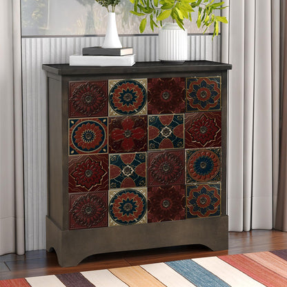 Peel and Stick Backsplash Tile Sticker for Kitchen and Bathroom Walls - 24 Removable 5.9"x5.9" Tiles, Waterproof