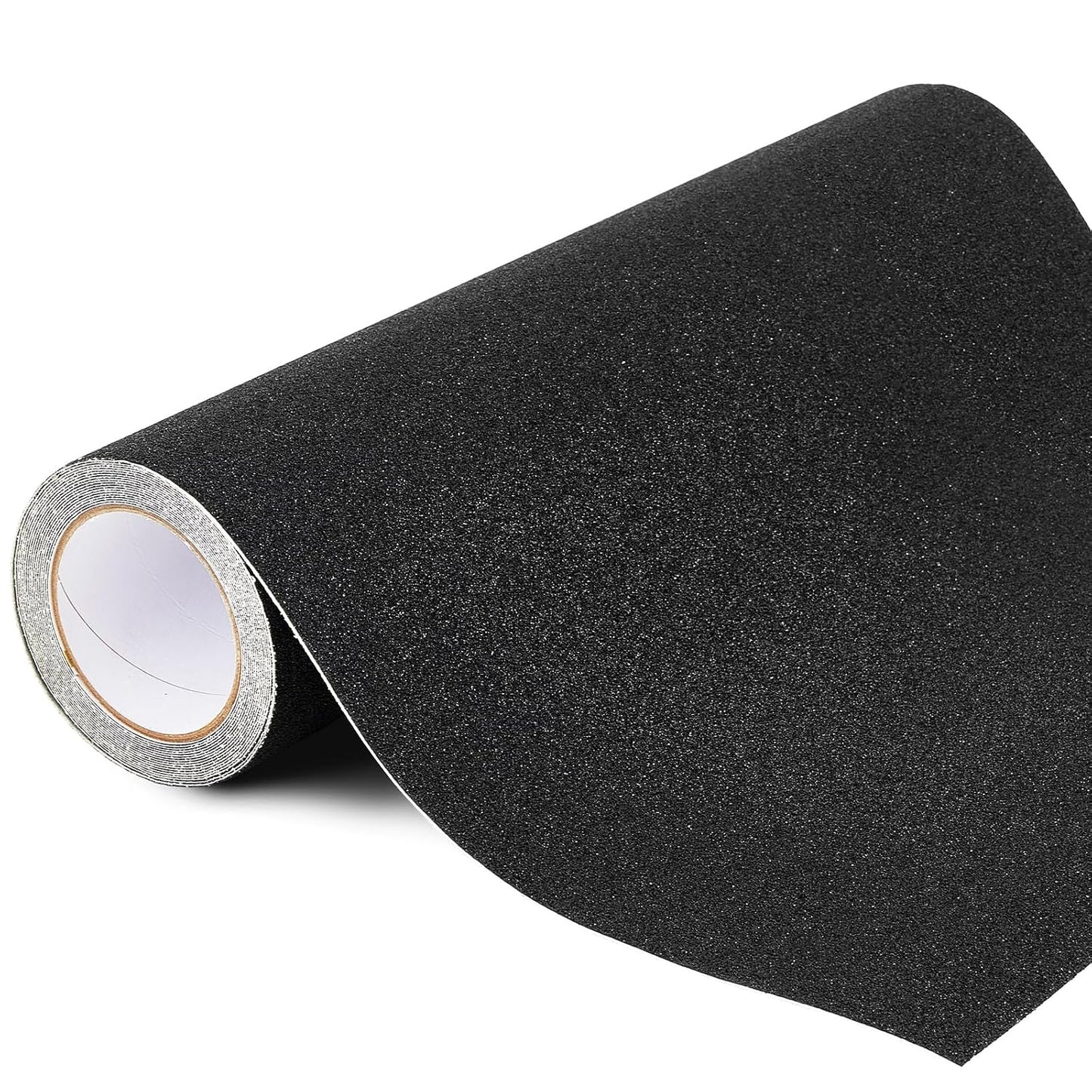 Watersay 8 Inch x 20 ft Anti Slip Traction Tape Waterproof Clear Non Skid Tape Durable Grip and Friction Stair Non Slip Strips Abrasive Adhesive for Stairs Steps Ramp Outdoor Indoor