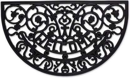 DII Rubber Doormats Collection All Weather, 18x30, Lattice
