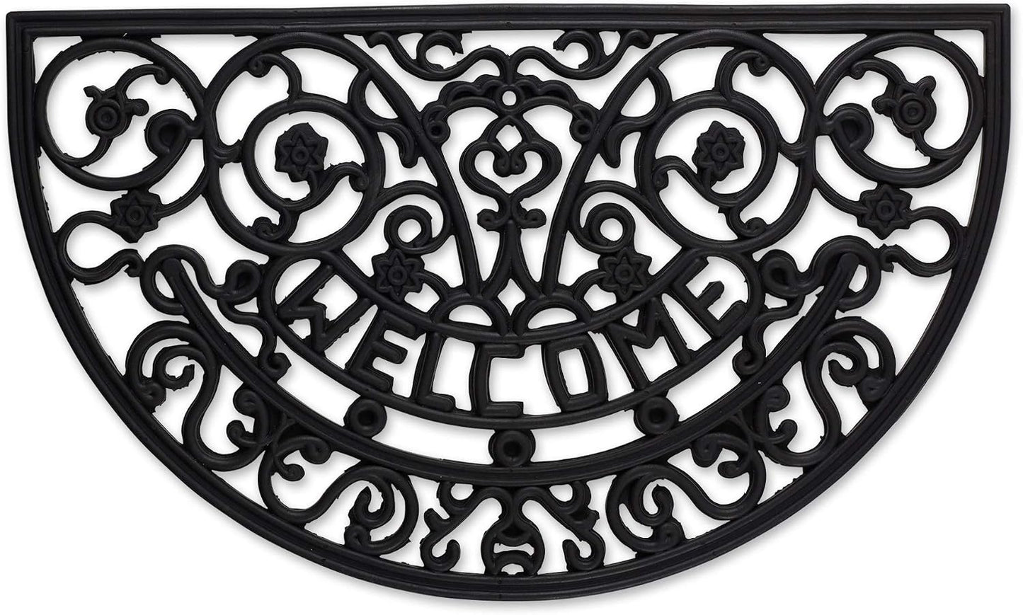 DII Rubber Doormats Collection All Weather, 18x30, Knobby