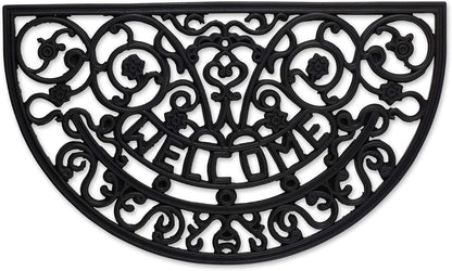 DII Rubber Doormats Collection All Weather, 18x30, Knobby