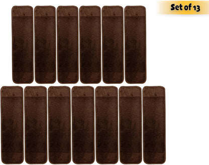 Comfy Collection Stair Tread Treads Indoor Skid Slip Resistant Carpet Stair Tread Treads Machine Washable 8 ½ inch x 30 inch (1 Piece, Beige)