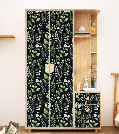 Danodoi Yellow Floral Wallpaper Peel and Stick Vinyl Wallpaper Stick and Peel Colorful Contact Paper for Cabinets Waterproof Self Adhesive Wall Paper for Kitchen Countertop Wall 17.5" x 118"