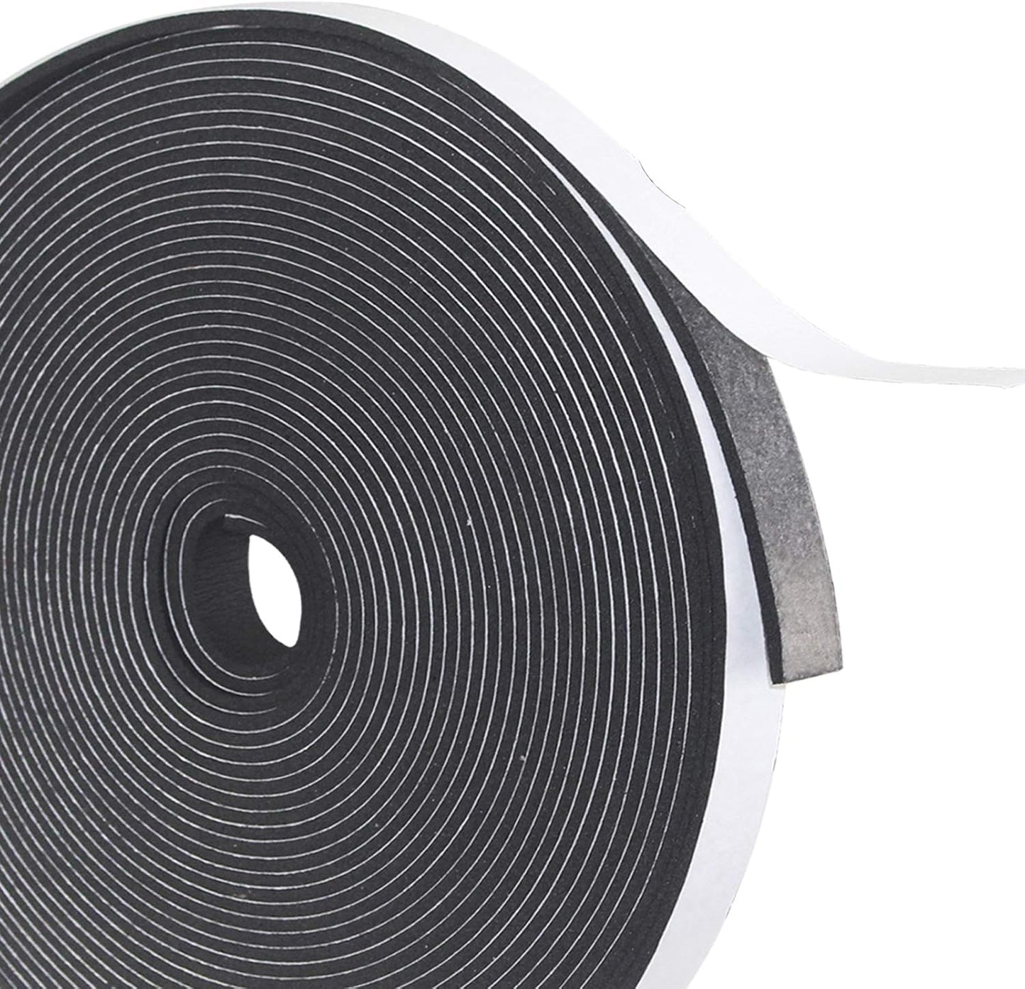 Weather Stripping Door Seal Strip for Doors and Windows, 1In x 1/8In x 33Ft x 2 Roll Foam Insulation Tape Self Adhesive,Sound Proof,Weatherstrip,Pipe Cooling, Air Conditioning Seal Strip - Colors B