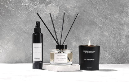 Clean Linen Reed Diffuser Set - Luxury Fragrance Reed Diffusers for Home. Office, Bathroom, Kitchen and Home Decor - Long-Lasting Scent with Non-Toxic Oils (5.63 oz, 160ml)