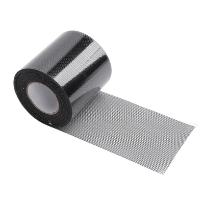 Self-Adhesive Fiberglass Screen Repair Tape for Window, Door, Tent, RV, Pool Mesh, Strong Waterproof Mesh Patch Kit for Tears and Holes, Easy Cut and Apply, Indoor Outdoor Use
