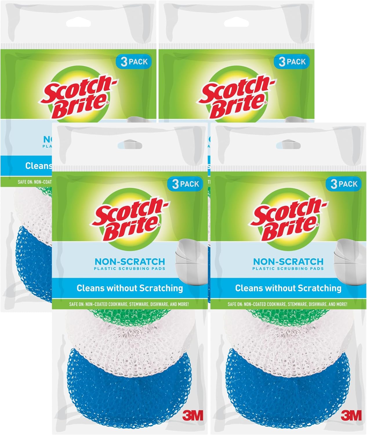 Scotch-Brite Dobie Scrubber Great for Non-Stick Cookware