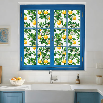 SOMWISE Frosted Glass Window Film, Heat Insulation, UV Block, Anti-Glare, One Way Privacy Tint, Static Cling for Home Bathroom Door, Renter Friendly, Day & Night Privacy