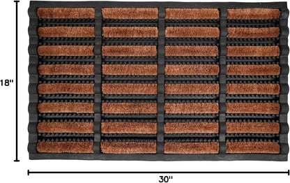 Calloway Mills 112981830 Snow and Mud Scraper Doormat 18" x 30"