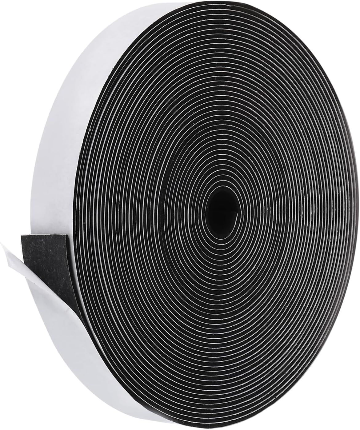 PATIKIL Weather Stripping Door Seal Strip, 3/8 Inch x 1/4 Inch x 32 Ft Self Adhesive Soundproof High Density Foam Tape Insulation for Door Window Air Conditioning, White - Colors B