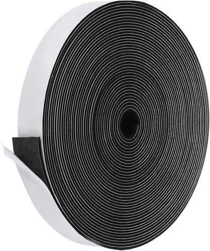 PATIKIL Weather Stripping Door Seal Strip, 3/8 Inch x 1/4 Inch x 32 Ft Self Adhesive Soundproof High Density Foam Tape Insulation for Door Window Air Conditioning, White - Colors B