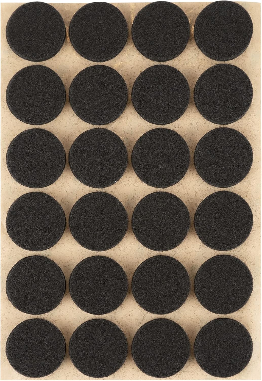 Furniture Felt Pads 3/4" (19mm) Diameter Round 3M Self Adhesive Protects Furniture and Floors Against Bumps and Scratches 140 Pack - Black
