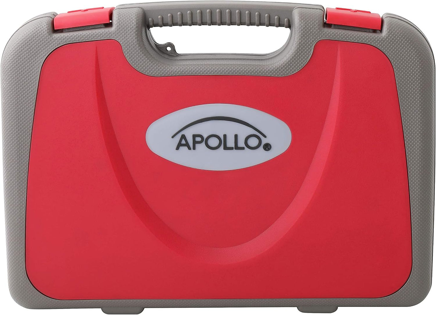 Apollo Tools Original 39 Piece General Household Tool Set in Toolbox Storage Case with Essential Hand Tools for Everyday Home Repairs, DIY and Crafts Red/Black - DT9706