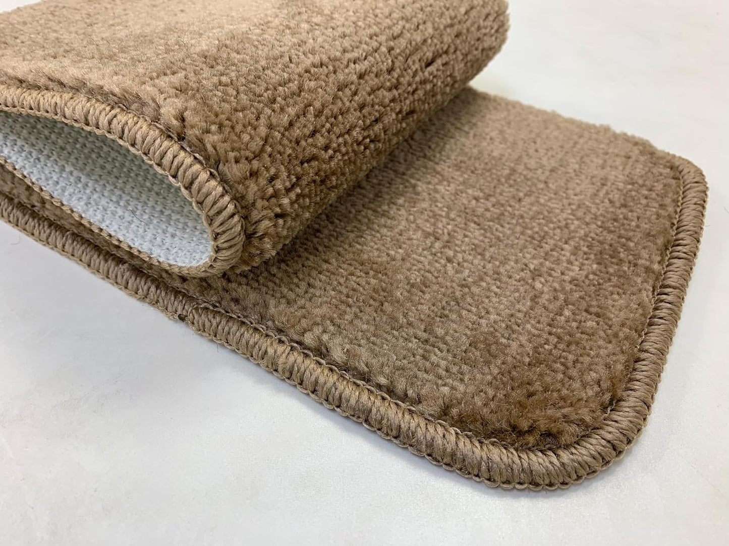 Comfy Collection Stair Tread Treads Indoor Skid Slip Resistant Carpet Stair Tread Treads Machine Washable 8 ½ inch x 30 inch (1 Piece, Beige)