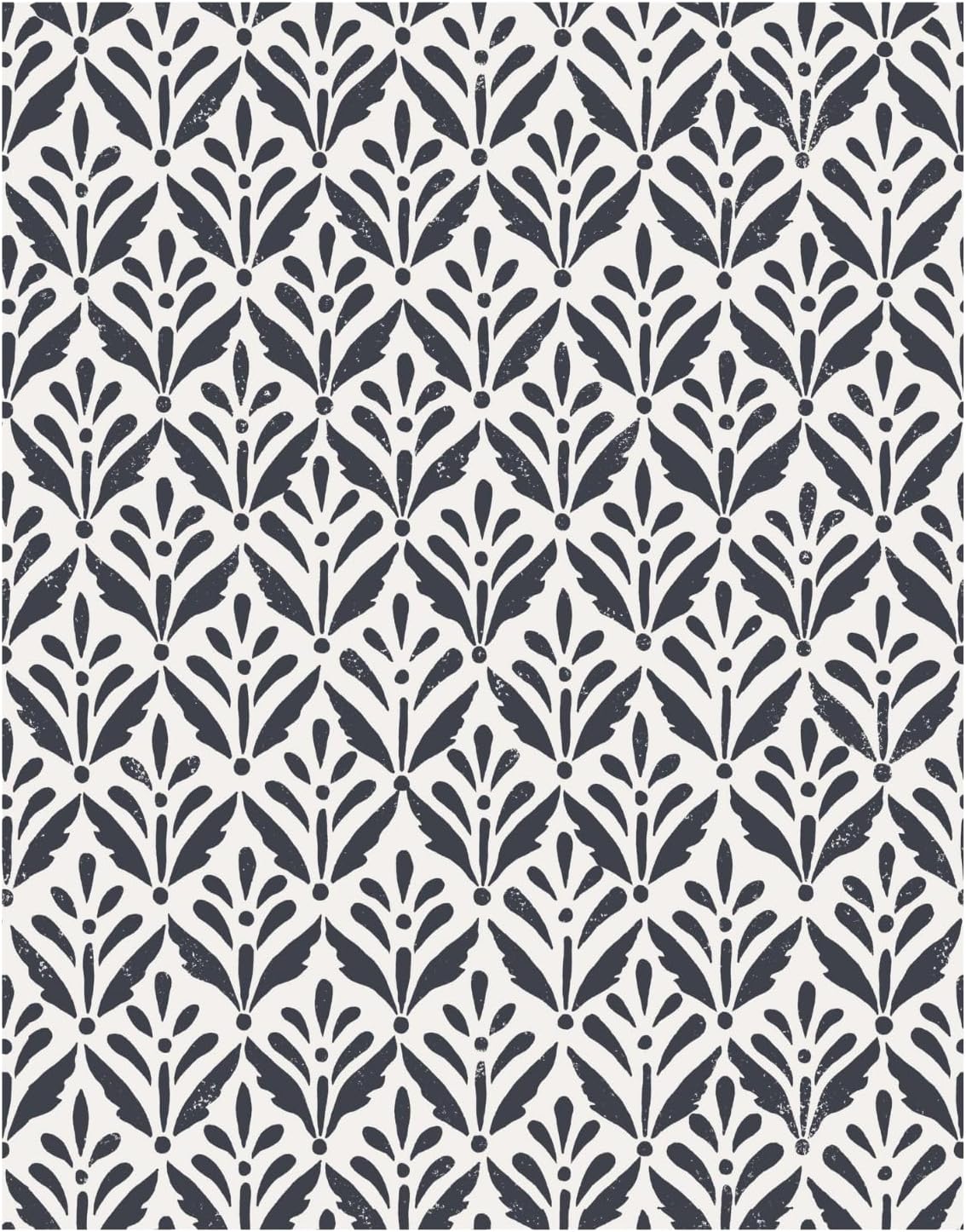 Peel and Stick Wallpaper Roll 17.5 x 216 Whispering Tales Design in Vinyl Sticker Paper for Accent Panels, Bedroom, Kitchen, Office or Shelf Liner