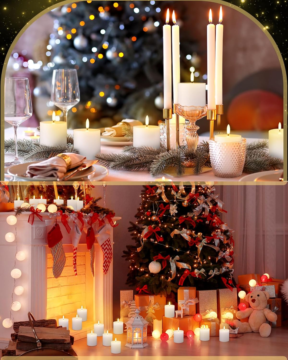 VIHOSE 9 Pack White Flameless Candles Set with Remote and Timer Flickering Flameless Battery Candles Flat Top LED Pillar for Wedding Outdoor Home Festival Decoration(D 3'' H 4'' 5'' 6'')