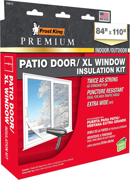 Frost King V83/3 Heavy Duty Shrink Window Kit for Standard Size Windows with 3 Sheets (3 Pack), 42" x 62"