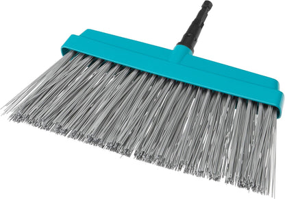 Gardena Patio Broom Brush Combination System, Turquoise Blue/Gray, 12.6 inches (32 cm), Width 3609-20