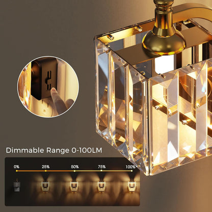 L LOHAS LED Night Light,Dimmable Night Lights Plug into Wall, 2 Pack Acrylic Nightlight with 0-100 LM Adjustable Brightness, 3000K Plug in Night Light with Dusk to Dawn Sensor, for Bathroom Hallway