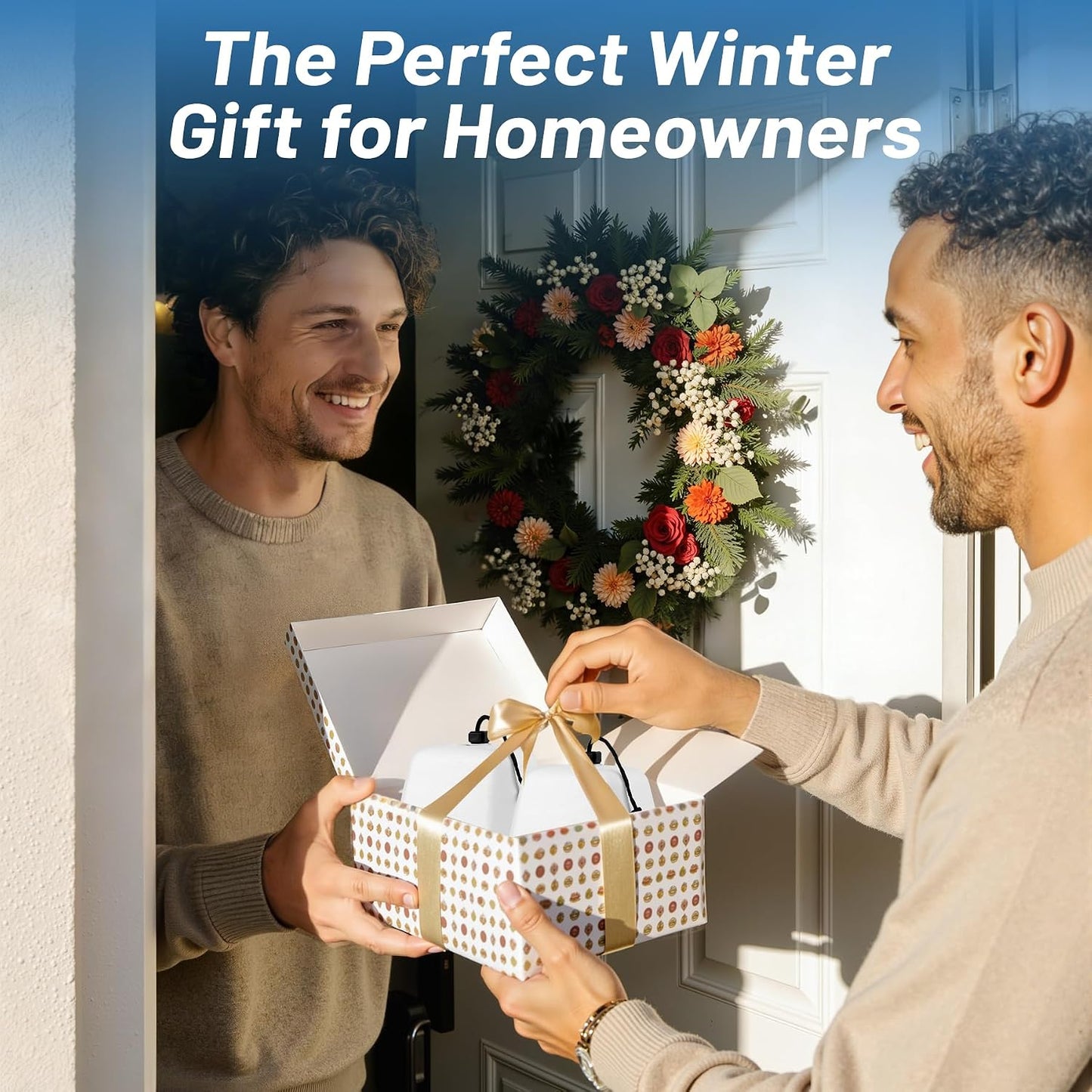 Outdoor Faucet Covers for Winter (2, White)
