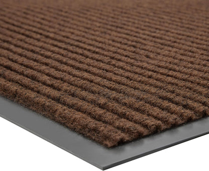 100pointONE Durable Front Door Mat, Heavy Duty Indoor Outdoor Doormat, 48” x 36” Low Profile Outdoor Mats for Home Entrance, Stain and Fade Resistant Shoe Scraper Mat, Ideal for High Traffic Area