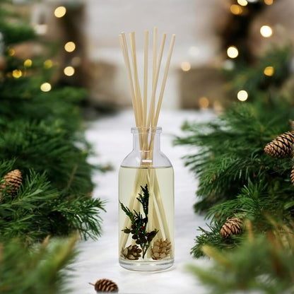 Urban Naturals Smoked Vanilla Reed Diffuser Set with Vanilla Bean, Sandalwood & Leather | Made in the USA - Colors A