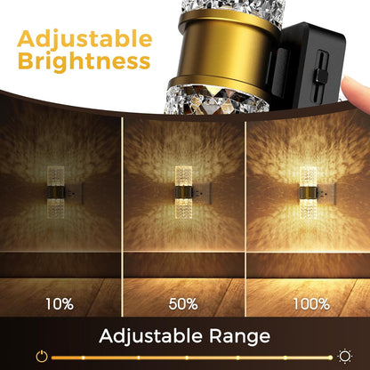 L LOHAS LED Night Light,Dimmable Night Lights Plug into Wall, 2 Pack Acrylic Nightlight with 0-100 LM Adjustable Brightness, 3000K Plug in Night Light with Dusk to Dawn Sensor, for Bathroom Hallway