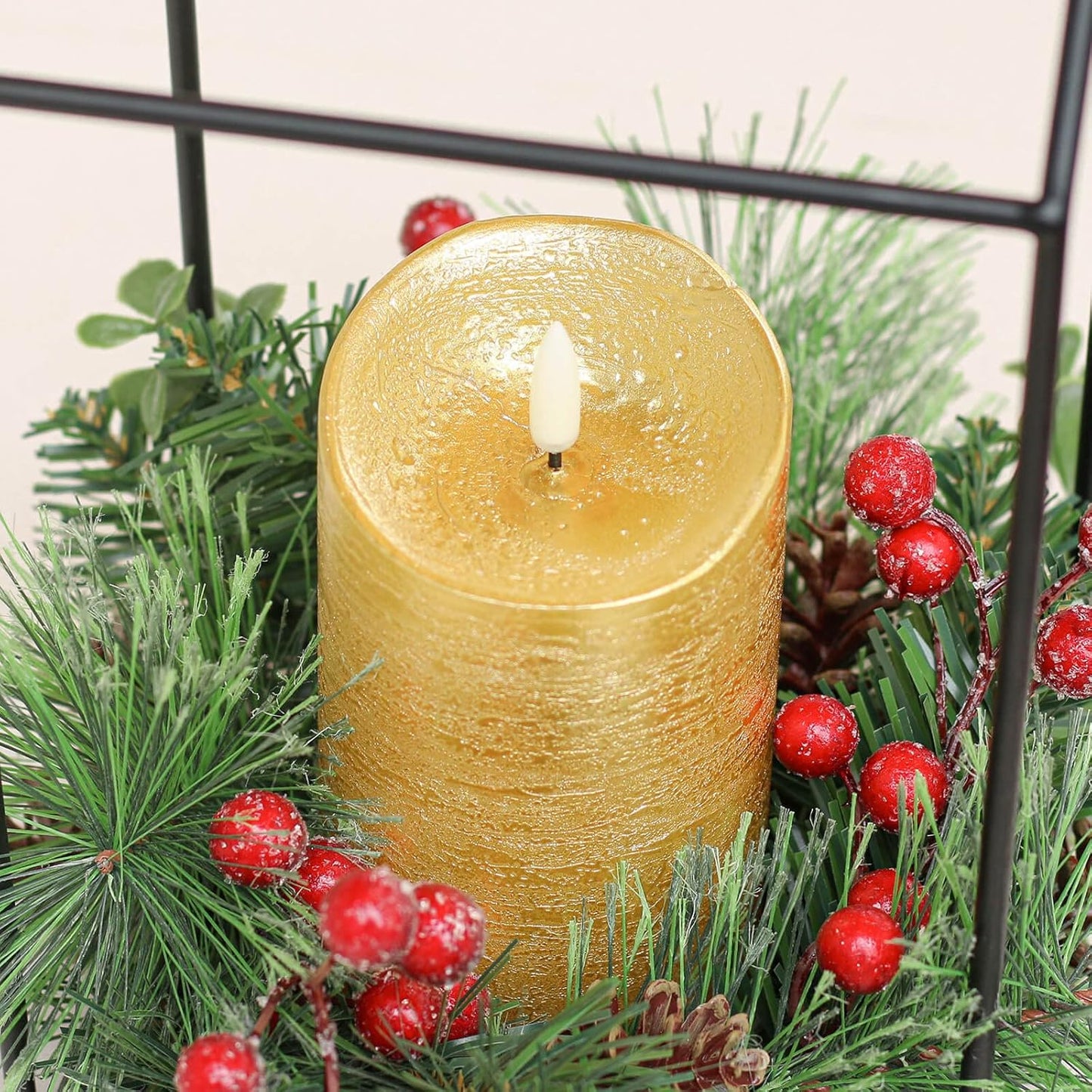 ANGELLOONG Flickering Flameless Candles, Realistic Battery Operated Candles with Remote and Timer, Set of 3 LED Candles for Room Fall Home Wedding Decor Centerpieces Table Party Valentines Decorations