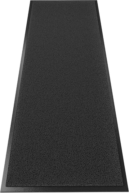 Front Door Mat Indoor Outdoor, 48" x 36" Non Slip Welcome Doormat for Entryway, Heavy Duty Low Profile Entrance Rug for High Traffic Areas, Patio, Outside Entry, Yard, Porch Waterproof