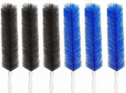 Fan Cleaning Brush, Bendable Dust Remover for AC Vent Grilles, Window Tracks, Keyboards and Narrow Spaces (1)