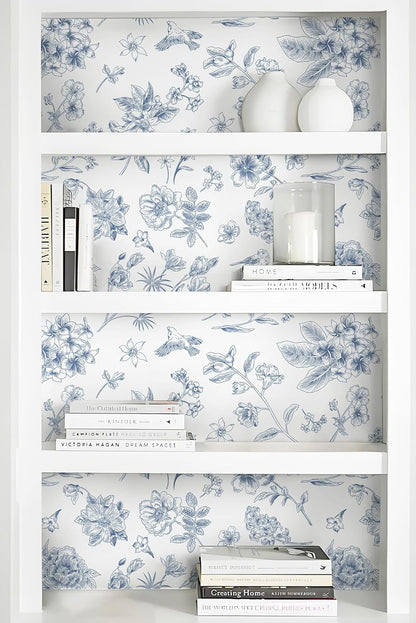 Safiyya Peel and Stick Wallpaper Floral Green and White Leaf Contact Paper for Cabinets 17.3"x 78.7" Self Adhesive Removable Wallpaper for Bathroom Renter Friendly Wall Paper Vinyl Roll