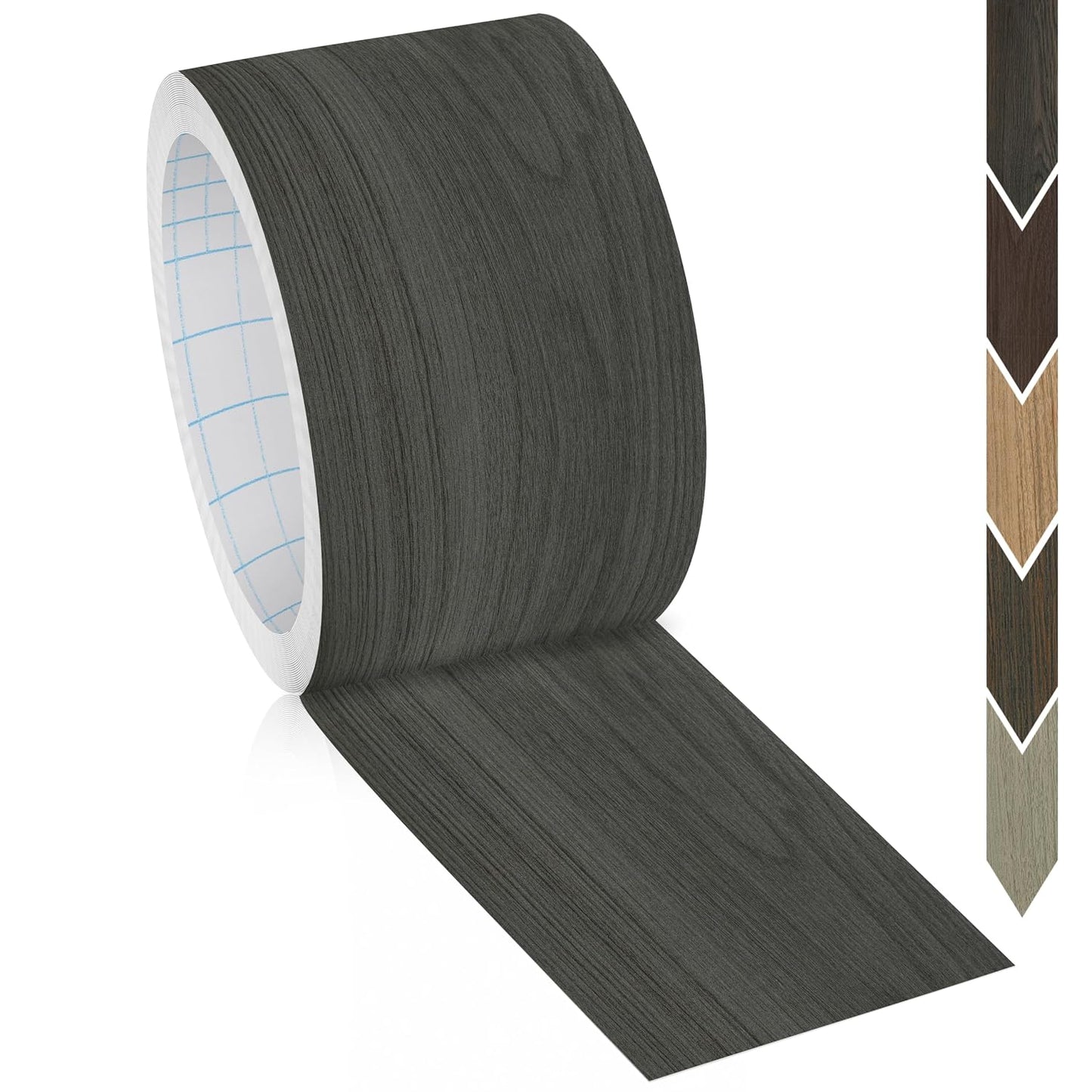 GSCIT Club Wood Grain Repair Tape, 2.4 inch X 15ft Self Adhesive Maple Grain Repair Patch for Tables, Chairs, Baseboards, Doors, Windows, Floors, Handicraft DIY. - Colors A