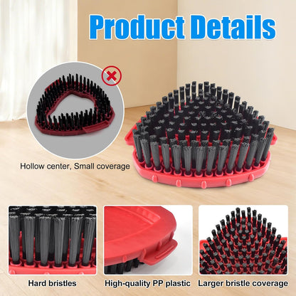 Mop Heads Replacements,Mop Handle,Scrub Brush,Base for Ocedar Rinseclean 2 Tank,Include 2 Microfiber Mops Replace Head,30-58" Adjustable Mop Stick,1 Scrubber Head,1 Spin Base,Bucket not Included