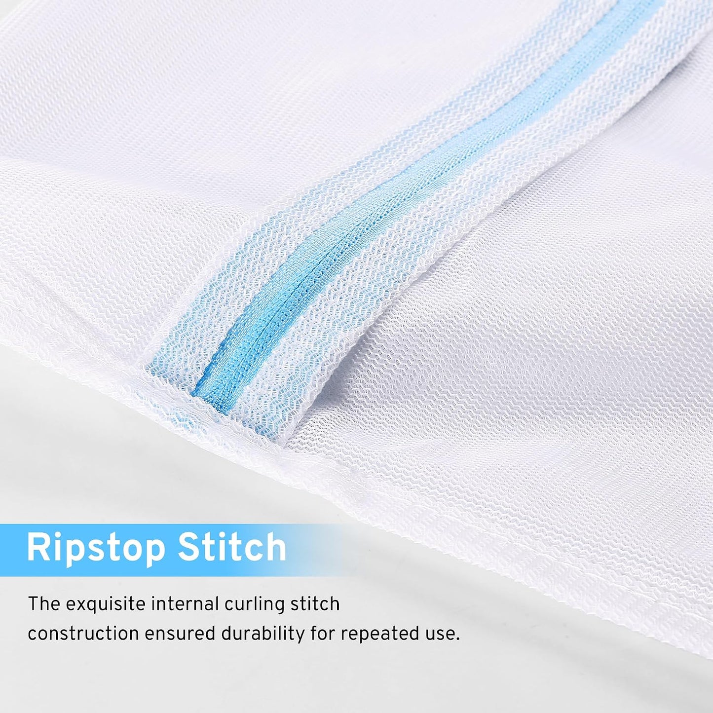 Ultimate 7 Pack 6 Size Mesh Laundry Bags Set for Delicates with AUTO-Lock Zipper, Lingerie Bags for Washing Delicates, Laundry Bags Mesh Wash Bags, Delicates Laundry Bag for Jeans,Blouse,Stocking,Bra