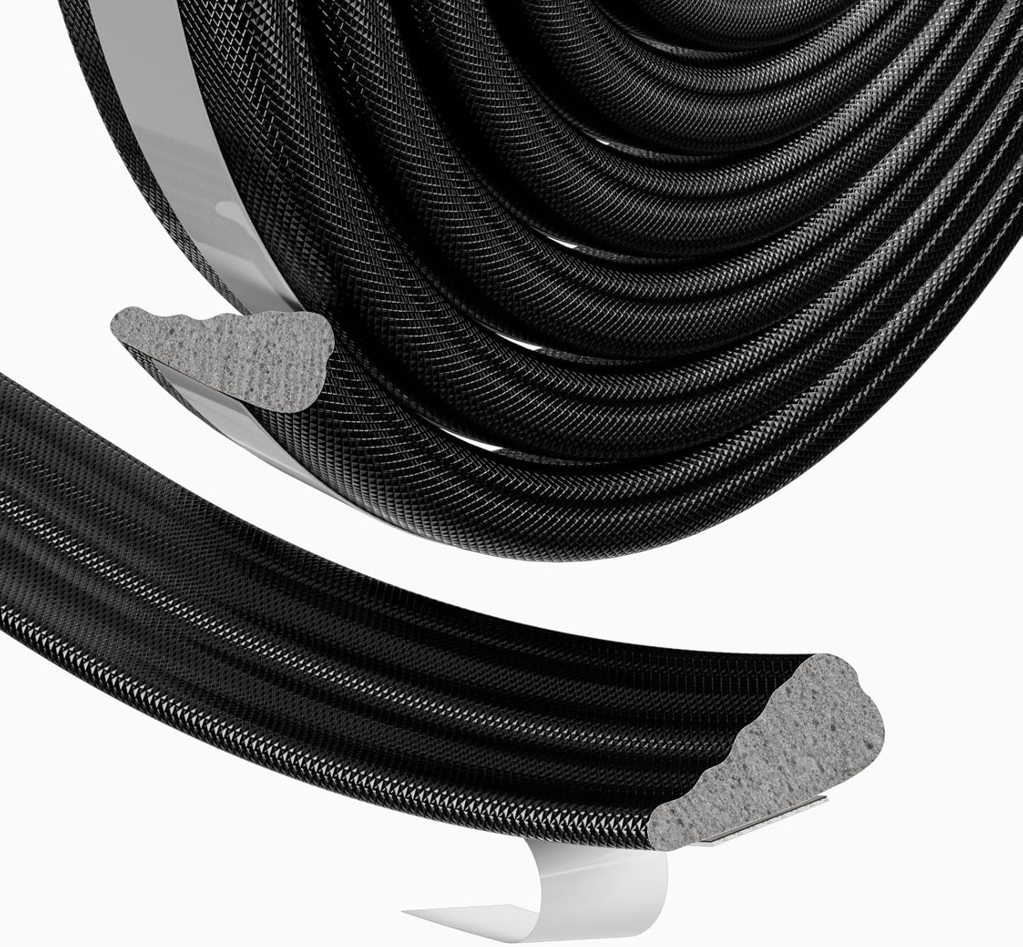 Weather Stripping Door Seal Strip for Door Frame,Window Insulation for Winter,Doors Soundproofing Gap Filler,Window Sealer Exterior Doors Weather Stripping,Foam Windows Draft Stopper (White,118'')