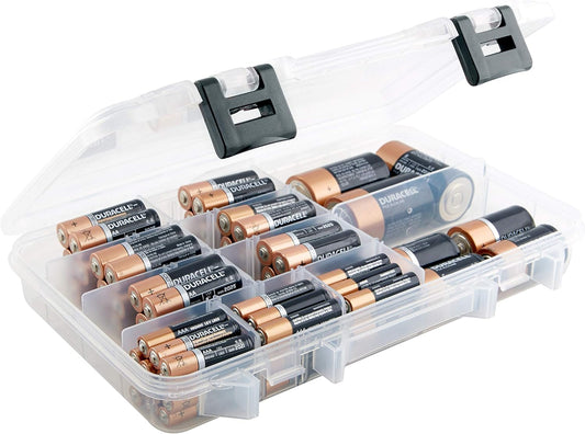 Plano Medium Battery Organizer, Clear