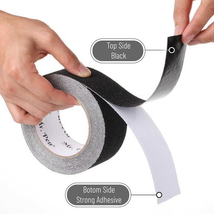 Mr. Pen- Grip Tape, 2 Inch, 23 Feet, Anti Slip/Non Skid Tape, Grip Tape | Friction Tape for Stair, Black Grip Tape Roll, Waterproof