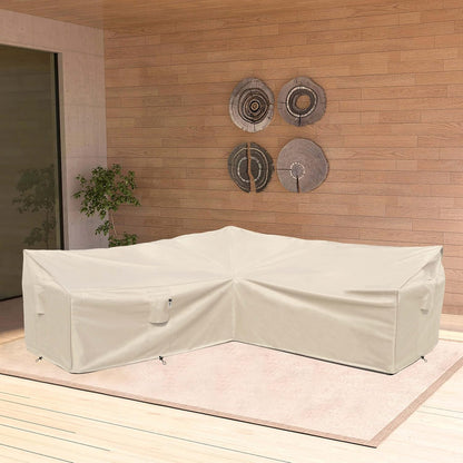 Patio Deck Box Cover, 63x30 Inch Fire Pit Covers with Straps and Handles, Waterproof Heavy Duty Outdoor Furniture Winter Cover for Keter, Suncast, Lifetime Container