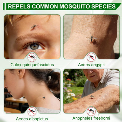 Mosquito Repellent Balls, Upgrade Outdoor & Indoor Mosquito Repellent for Patio, Yard, Camping, RV, Powerful 12-Pack Peppermint Oil & Citronella Oil Mosquito Deterrent, Safe for Kids & Pets
