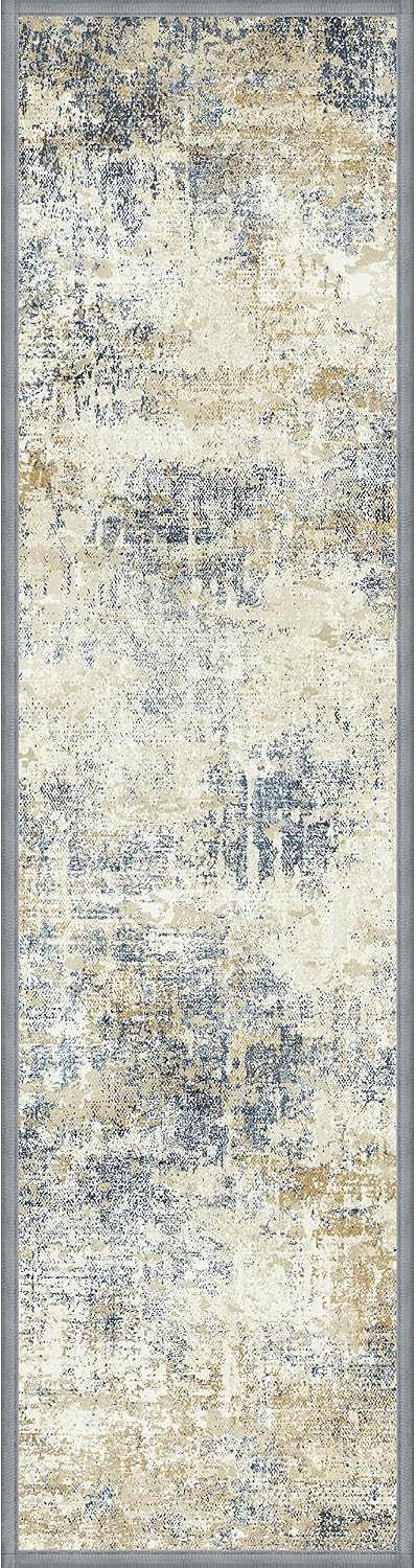 sarben Non Slip Stair Treads for Wooden Steps 15PCS - 8"x30" Indoor Safety Carpet, Edging Mats with TPE Adhesive Backing, Pet and Elderly Friendly Stair Rugs (Taupe) - Colors A