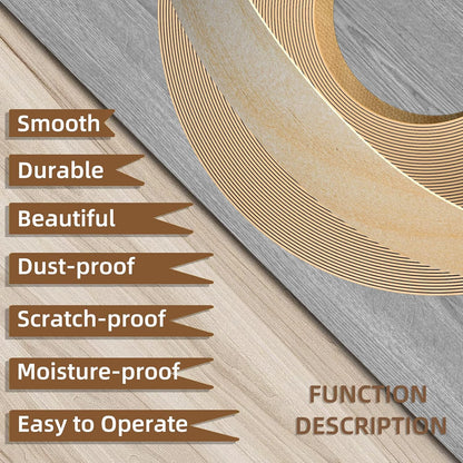 GSCIT Club Wood Grain Repair Tape, 2.4 inch X 15ft Self Adhesive Maple Grain Repair Patch for Tables, Chairs, Baseboards, Doors, Windows, Floors, Handicraft DIY. - Colors B
