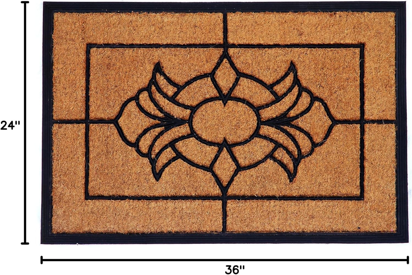 Calloway Mills 112981830 Snow and Mud Scraper Doormat 18" x 30"
