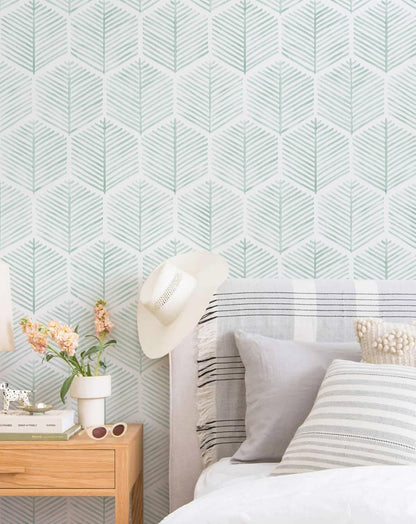 MelunMer 118In L 17.3In W Modern Peel and Stick Wallpaper Boho Contact Paper for Cabinets/Drawers Self Adhesive Removable Wallpaper for Bedroom/Bathroom Waterproof Geometric Contact Paper Beige/White