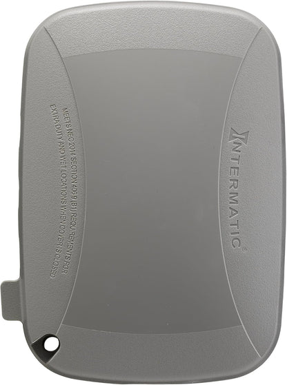 Intermatic WP5100BL Extra Duty Plastic Weatherproof Cover, 2.75-Inch Single Gang, Black