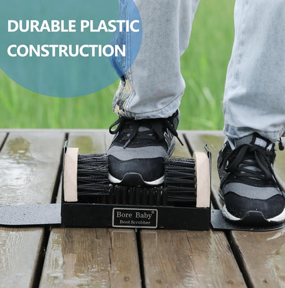 Boot Scrubber - Outdoor Heavy Duty Boot Scraper Brush & Shoe Mud Cleaner