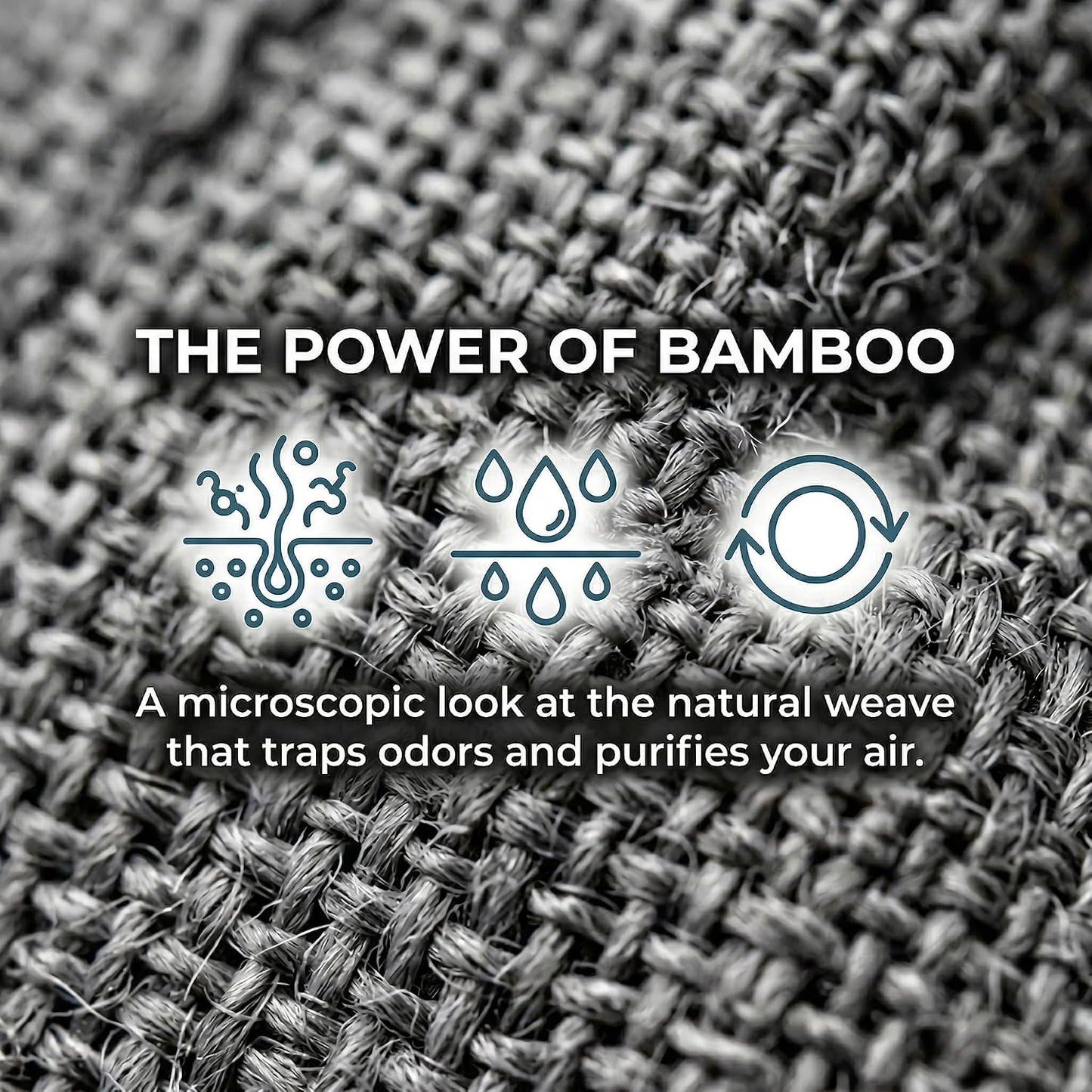 Bamboo Charcoal Air Purifying Bags, Activated Charcoal Odor Absorber & Moisture Eliminator, Natural Air Purifier for Home, Car, Closet, Shoes, Pet Areas, Reusable Charcoal Deodorizer